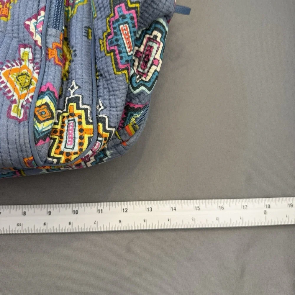 Vera Bradley Multi Color‎ Medallion Pattern Back Pack Book Bag Adjustable Straps